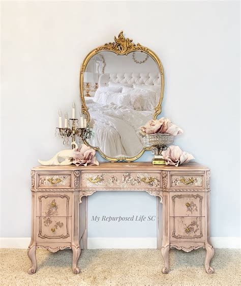French Style Makeup Vanity - Etsy - balustradellc