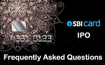 FREQUENTLY ASKED QUESTIONS - SBI Card