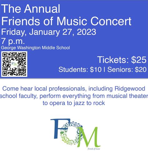 FRIENDS OF MUSIC in Ridgewood, NJ Company Info