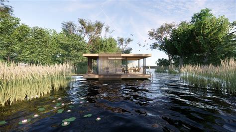 From Desert to Forest: 8 Unbuilt Houses Designed as Contemporary Retreats - balustradellc