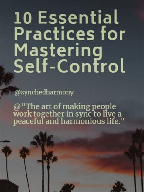From Distraction to Focus: Mastering Self-Control via … - balustradellc