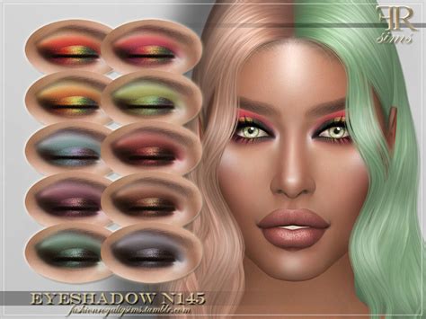 FRS Eyeshadow N145 Sims 4 Makeup Mod - ModsHost