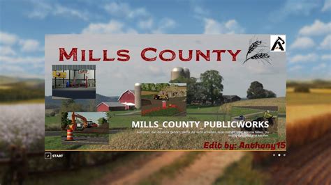 FS19 Mills County Fly Thru - YouTube