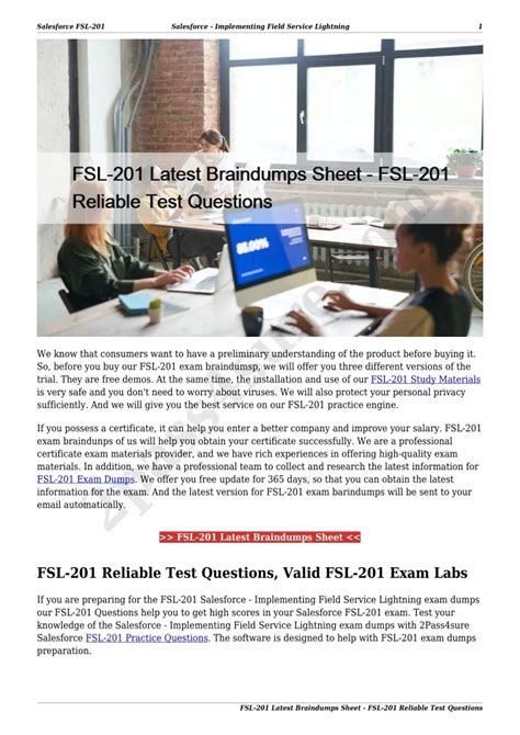 FSL-201 Online Tests