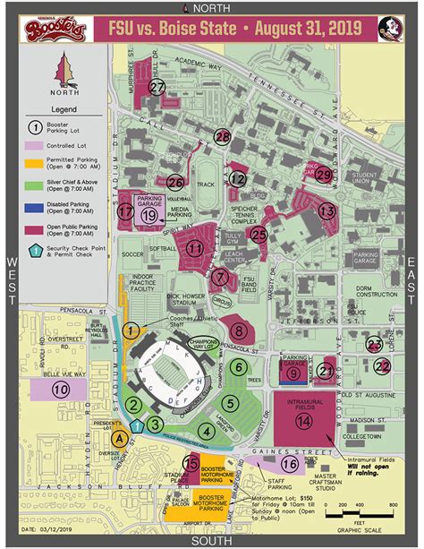 FSU Housing - FOOTBALL GAME PARKING NOTICE Several.