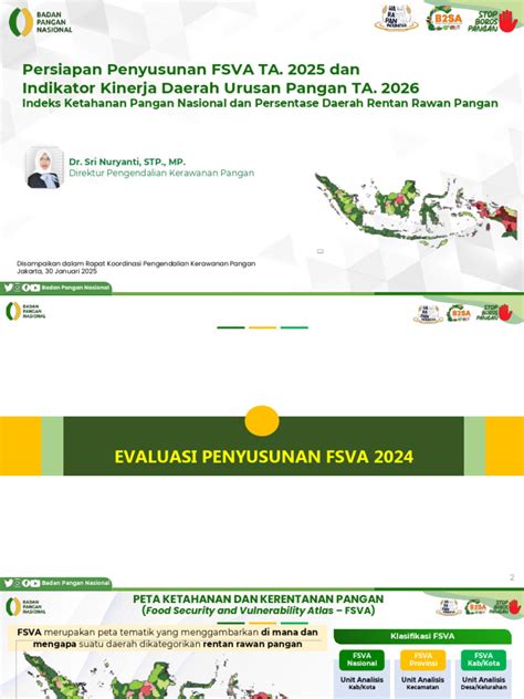 FSVA Dan Kerawanan Pangan - wintechmobiles.com