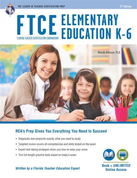 Read Ftce Elementary Education K6 With Online Learning Center By Rhonda Atkinson
