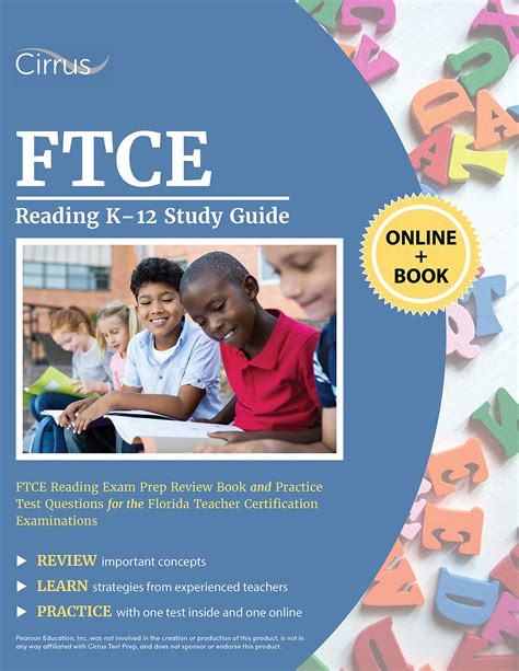 Download Ftce Reading K12 Study Guide Ftce Reading Exam Prep Review Book And Practice Test Questions For The Florida Teacher Certification Examinations By Cirrus Teacher Certification Exam Prep Team