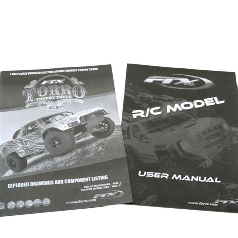 FTX Torro EP Trophy Truck Instruction Manual - New - GoMadRC