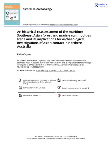 Full article: An historical reassessment of the maritime Southeast ... - wintechmobiles.com