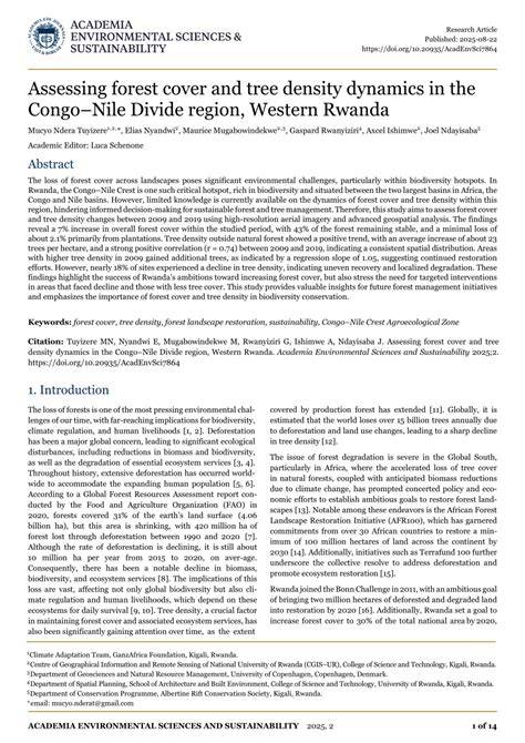 Full article: Assessing Forest Cover Loss Using … - raincitystudios.com
