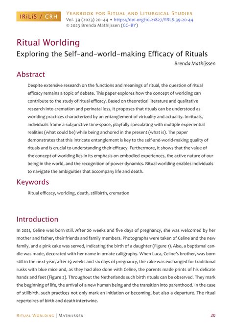 Full article: Ritual Sociality and the Limits of Shamanic Efficacy ... - balustradellc