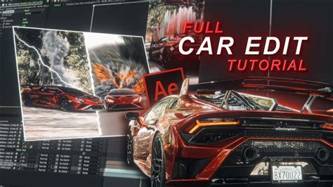 Full car edit tutorial on after effects - balustradellc