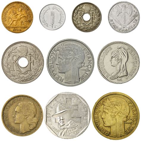 Full list of France coins - balustradellc