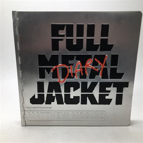 Full Metal Jacket Diary by Matthew Modine (Hardcover First Edition) - balustradellc