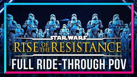 FULL RIDE THROUGH of Rise Of The Resistance at Walt Disney World - YouTube