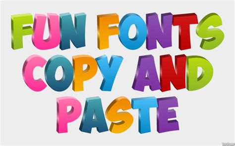 Fun Fonts - muktibox.com