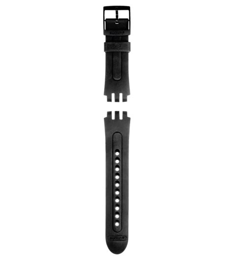 FUN SCUBA BLACK RUBBER STRAP - ASUGB001 - Swatch