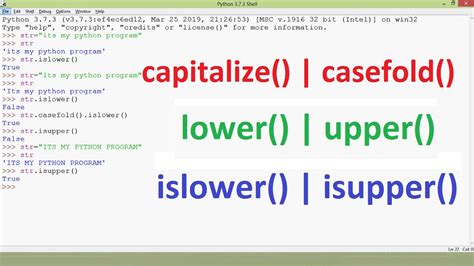 Funcion lower y upper case en python - Stack Overflow en español - balustradellc