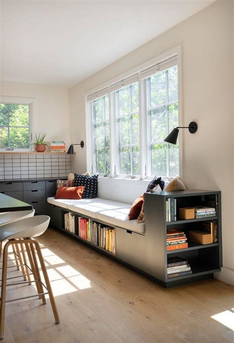 Functional Under Window Storage Ideas with a Bench - balustradellc