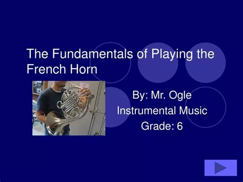 Fundamentals of Horn Playing - coolestguyplanet.net