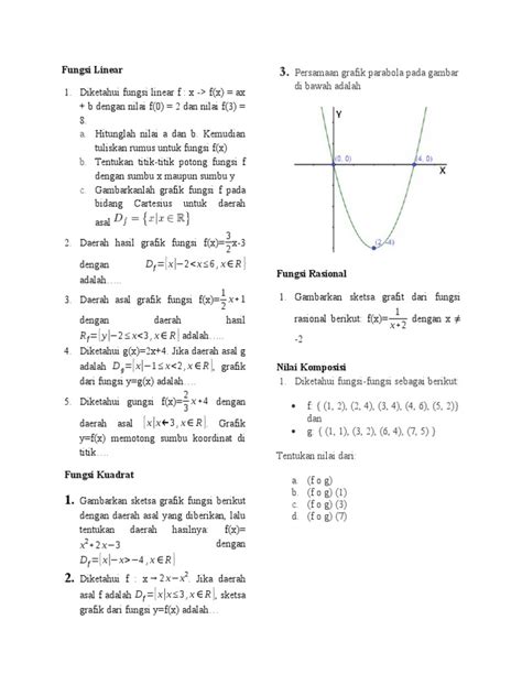 Fungsi Linear dan Fungsi Kuadrat - wintechmobiles.com