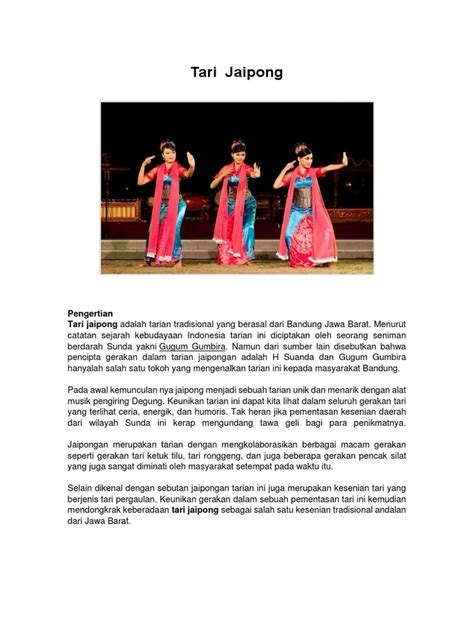 Fungsi Tari Jaipong - muktibox.com
