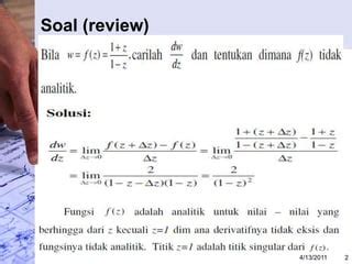 FUNGSI-FUNGSI ANALITIK & FUNGSI HARMONIK - wintechmobiles.com