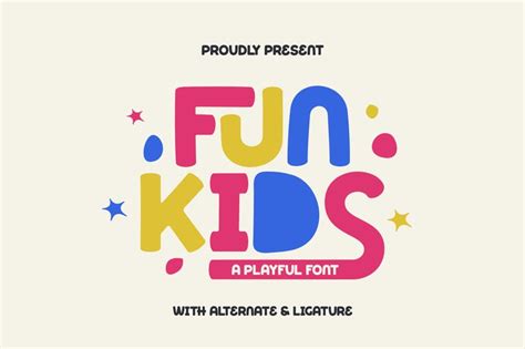 Funkids Playful Font - Download fonts - muktibox.com