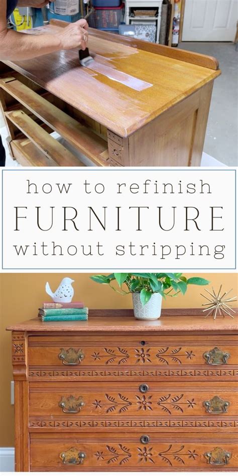 Furniture Refinishing: How to Refinish Furniture Without Stripping It - balustradellc