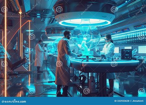 Futuristic Scientific Experiments in Advanced Laboratory - muktibox.com