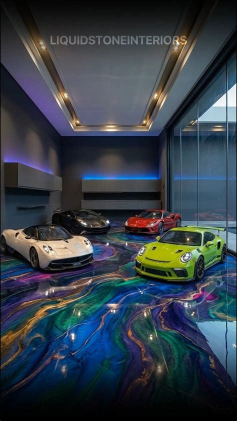 Futuristic Supercar Garage Transformation | From Empty ... - balustradellc