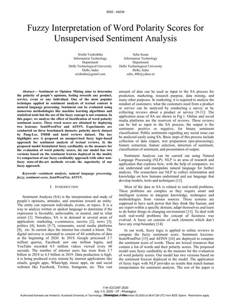 Fuzzy Aggregation of Polarity Scores for Unsupervised Sentiment ... - coolestguyplanet.net