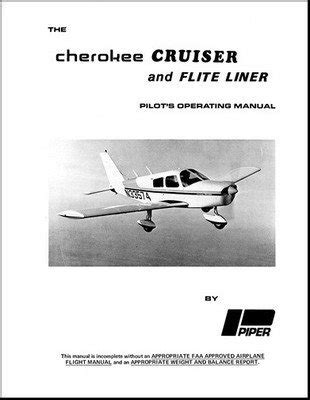 Faa owners manual on piper cherokee 140. - Qsc fire alarm control panel manual.