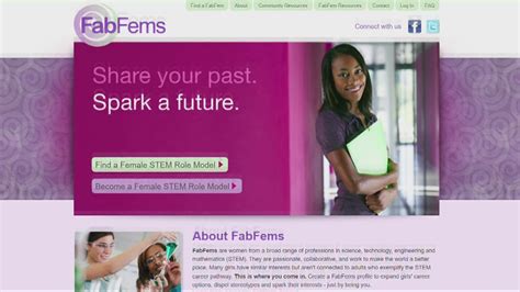 FabFems directory puts girls in touch with women in STEM ...