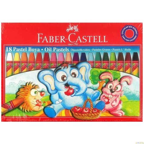 Faber castell 18 pastel boya