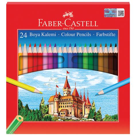 Faber castell 24 boya kalemi