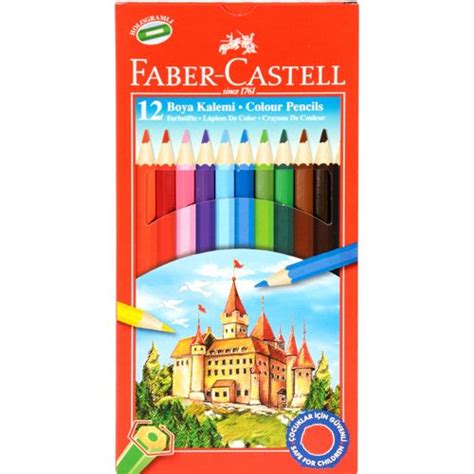 Faber castell kalın kuru boya