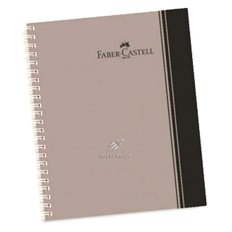 Faber-Castell Sert Kapakli Seperatorlu Defter 3+1 .