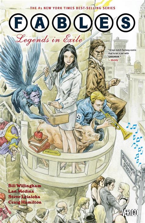 Fable comic. Vertigo’s Fables comics from Bill Willingham and a number of artists (such as Mark Buckingham and Lan Medina) is one of the most well known non-Big Two comics. While it officially ended in 2015 ... 