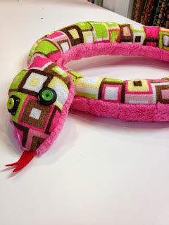 Fabric Center Utah Tutorial Cuddly Snake