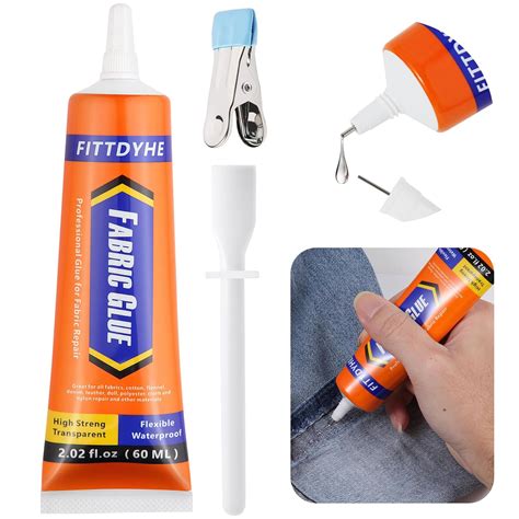 Fabric glue for clothes.  Easy to Use: Features a user-friendly design that Find the b...