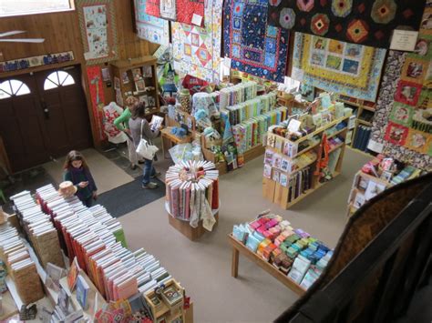 Central Oregon's largest quilt shop. We stock 6,000+ bolts of quality quilting fabrics, including a huge selection of batiks, an extensive color wall selection of blenders and a large number of designer, contemporary and reproduction lines. We also carry a wide array of pre-cuts, notions, patterns and books. 