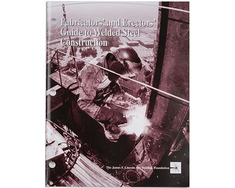 Fabricators and erectors guide to welded steel construction a james. - Landa gold series hot pressure washer manual.