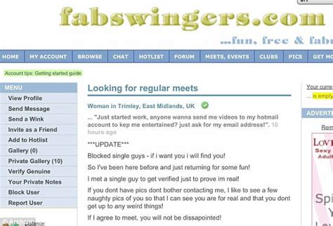 3. 4. 5. 10. Next. Watch Uk Fabswingers porn videos for free, here on Pornhub.com. Discover the growing collection of high quality Most Relevant XXX movies and clips. No other sex tube is more popular and features more Uk Fabswingers scenes than Pornhub! Browse through our impressive selection of porn videos in HD quality on any device you own.