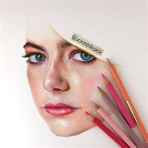 Face Drawing With Color