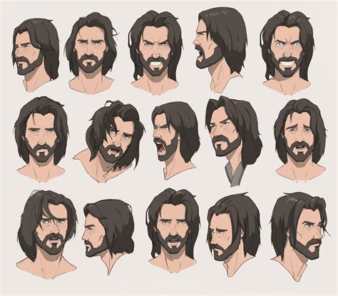 Face Expression Sheet Character Design by DoctorCocoBean on DeviantArt