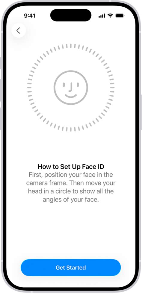 
Face ID oder Touch ID einrichten folgt