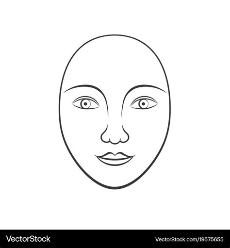 Face Line Vector Images (over 200,000) - VectorStock