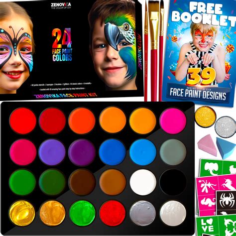 Face Paint Kit - Buy Face Painting Kits For Beginners, Amazon Face ...